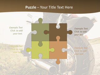 Race Road Speedometer PowerPoint Template