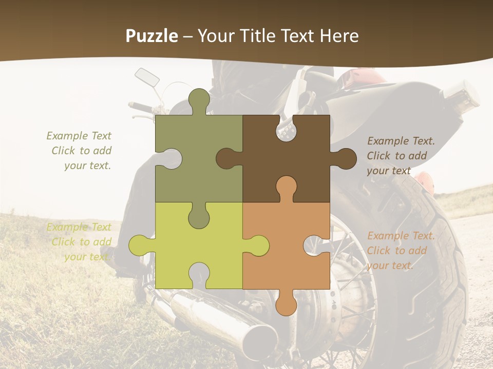 Race Road Speedometer PowerPoint Template
