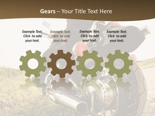 Race Road Speedometer PowerPoint Template