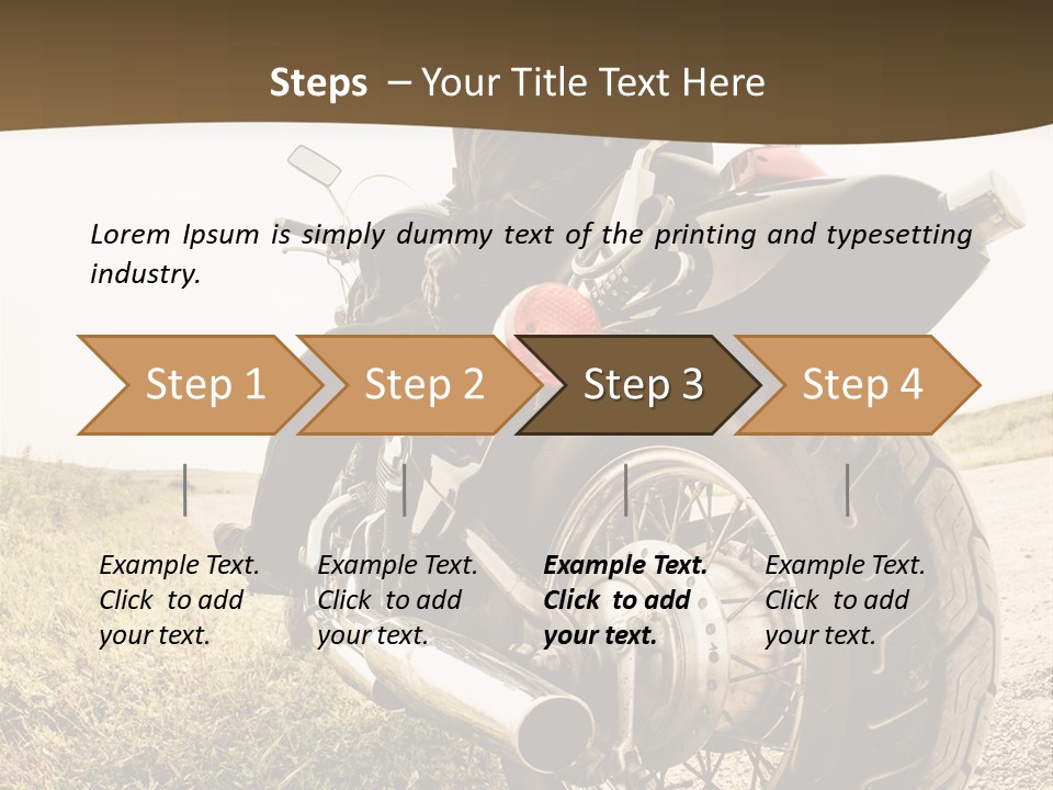 Race Road Speedometer PowerPoint Template