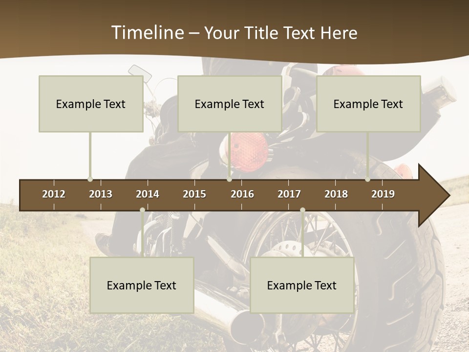 Race Road Speedometer PowerPoint Template