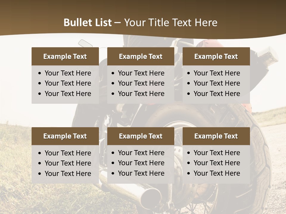 Race Road Speedometer PowerPoint Template