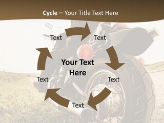 Race Road Speedometer PowerPoint Template