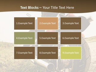 Race Road Speedometer PowerPoint Template