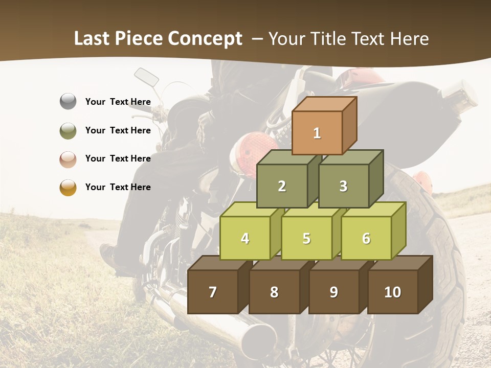 Race Road Speedometer PowerPoint Template