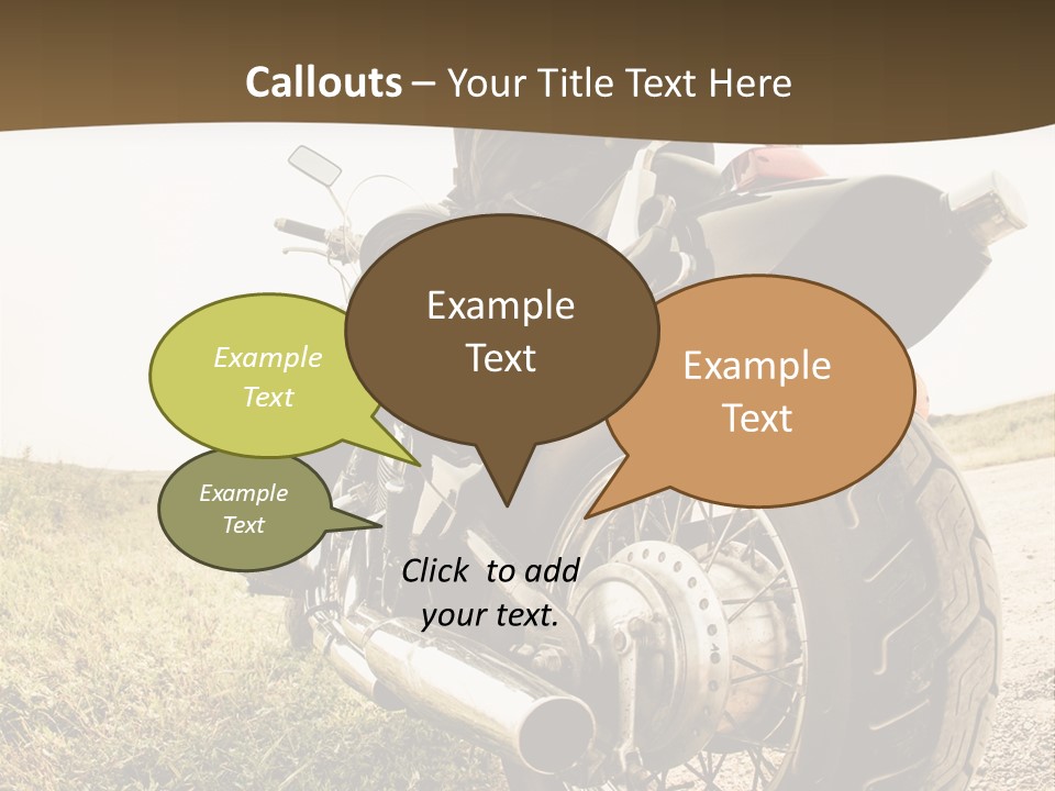 Race Road Speedometer PowerPoint Template