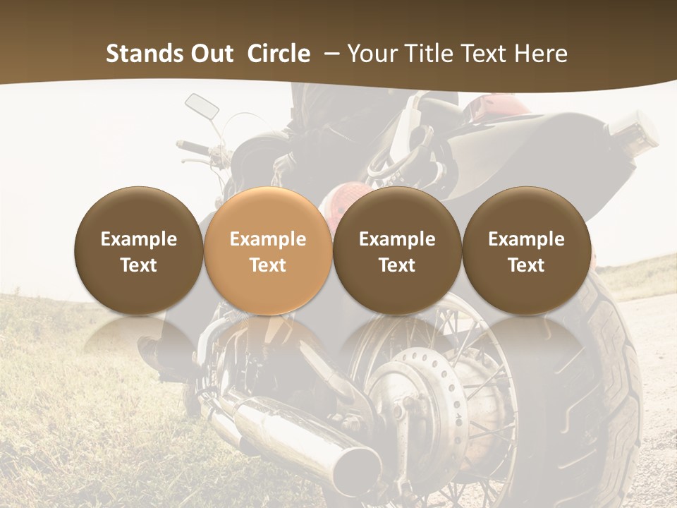 Race Road Speedometer PowerPoint Template