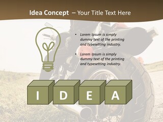 Race Road Speedometer PowerPoint Template