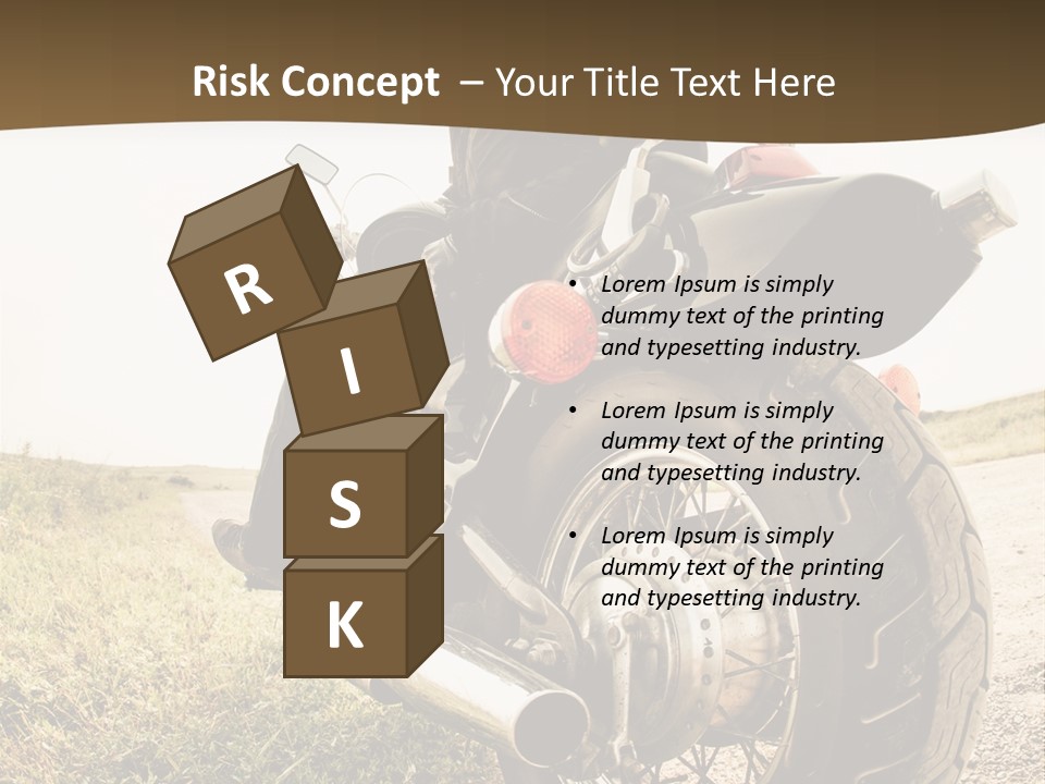 Race Road Speedometer PowerPoint Template