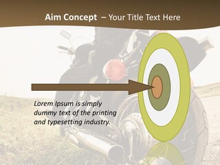 Race Road Speedometer PowerPoint Template