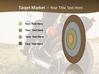 Race Road Speedometer PowerPoint Template