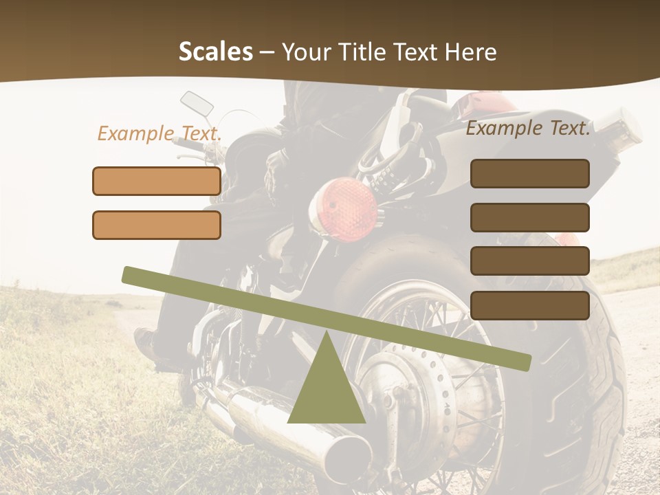 Race Road Speedometer PowerPoint Template