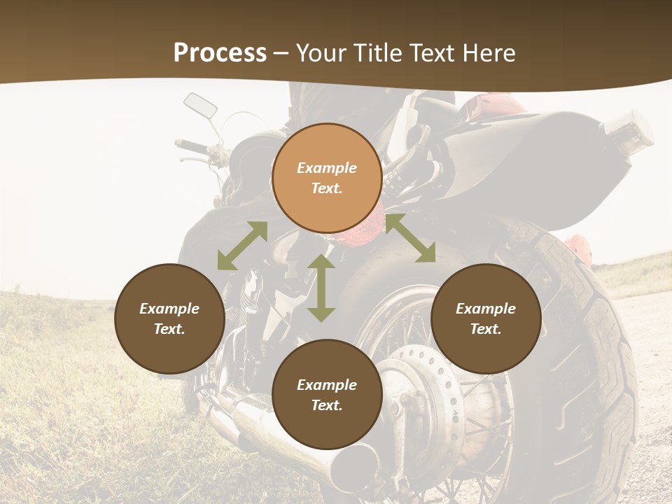 Race Road Speedometer PowerPoint Template
