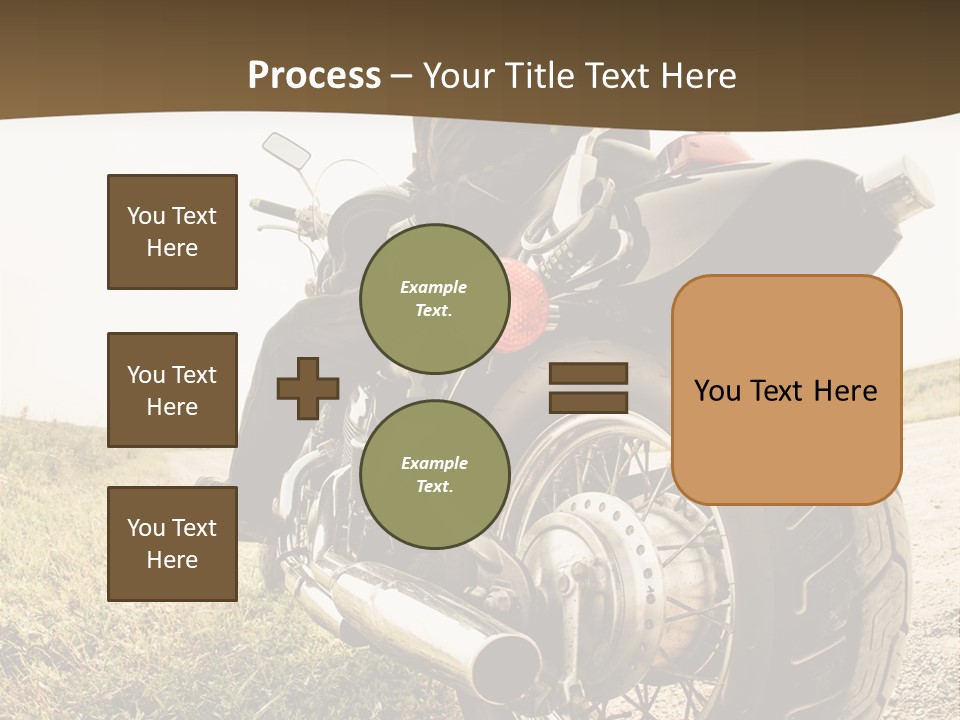 Race Road Speedometer PowerPoint Template