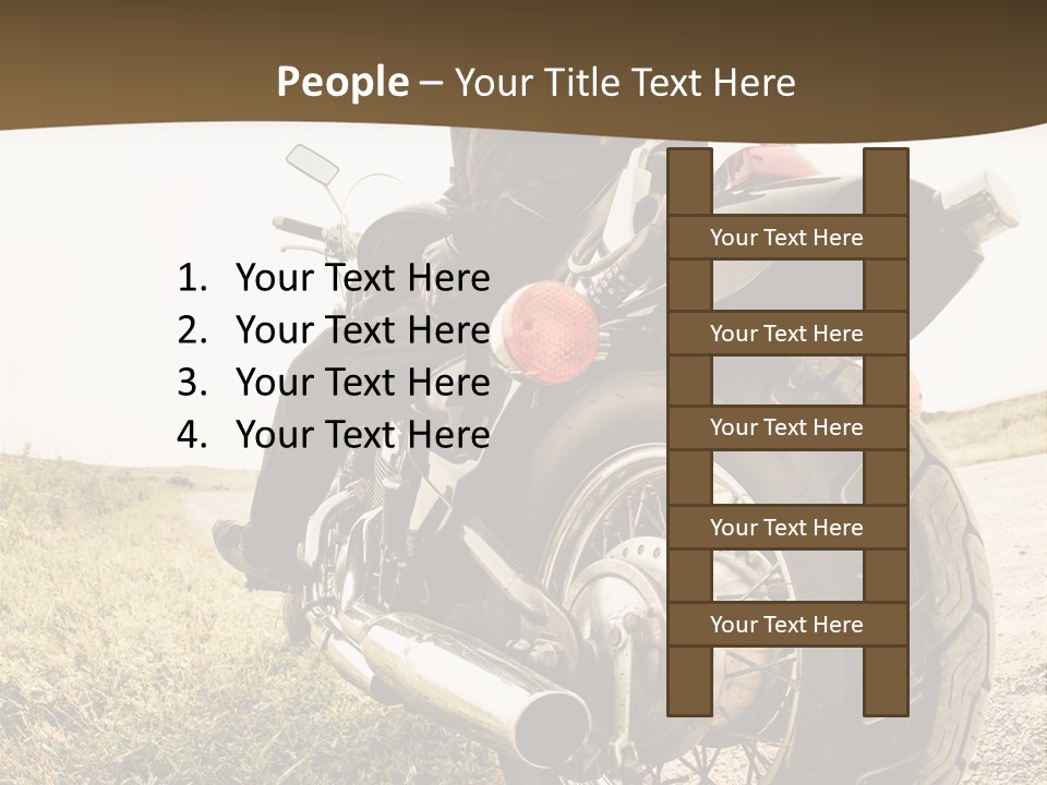 Race Road Speedometer PowerPoint Template