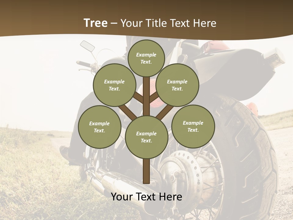Race Road Speedometer PowerPoint Template