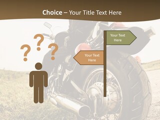 Race Road Speedometer PowerPoint Template