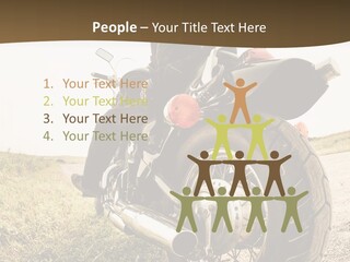 Race Road Speedometer PowerPoint Template