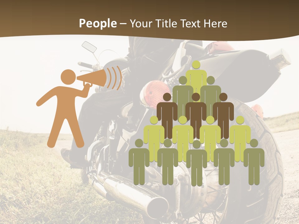 Race Road Speedometer PowerPoint Template