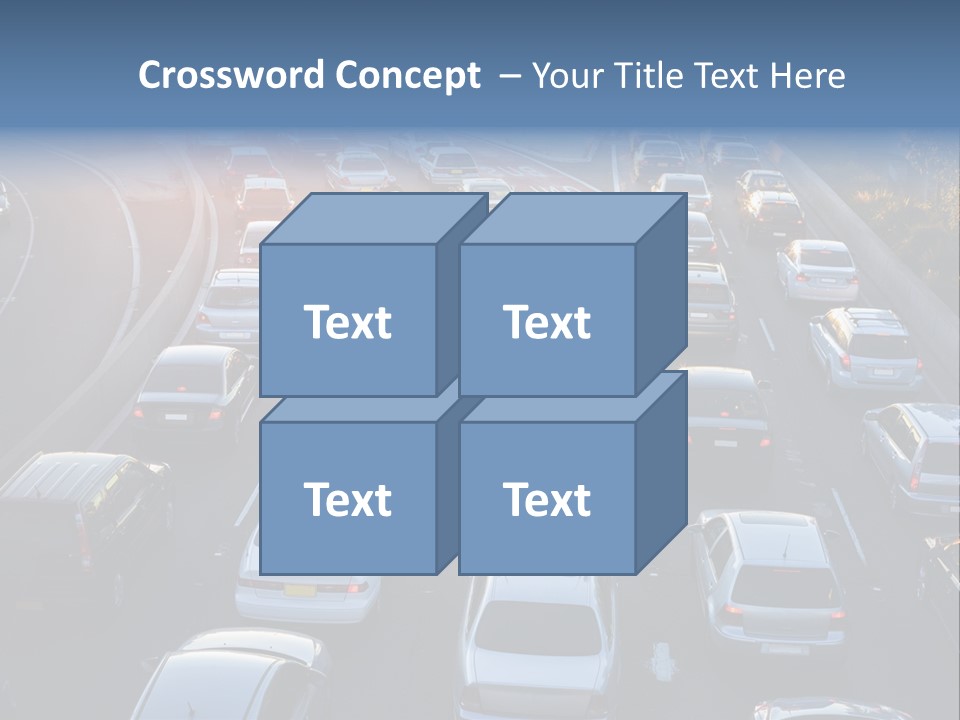 Stress Smog Rush PowerPoint Template