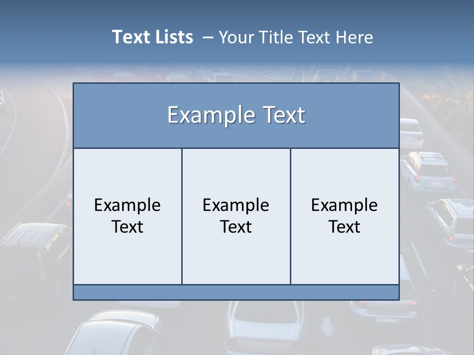 Stress Smog Rush PowerPoint Template