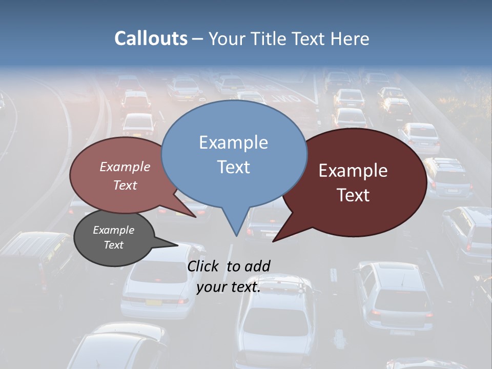 Stress Smog Rush PowerPoint Template