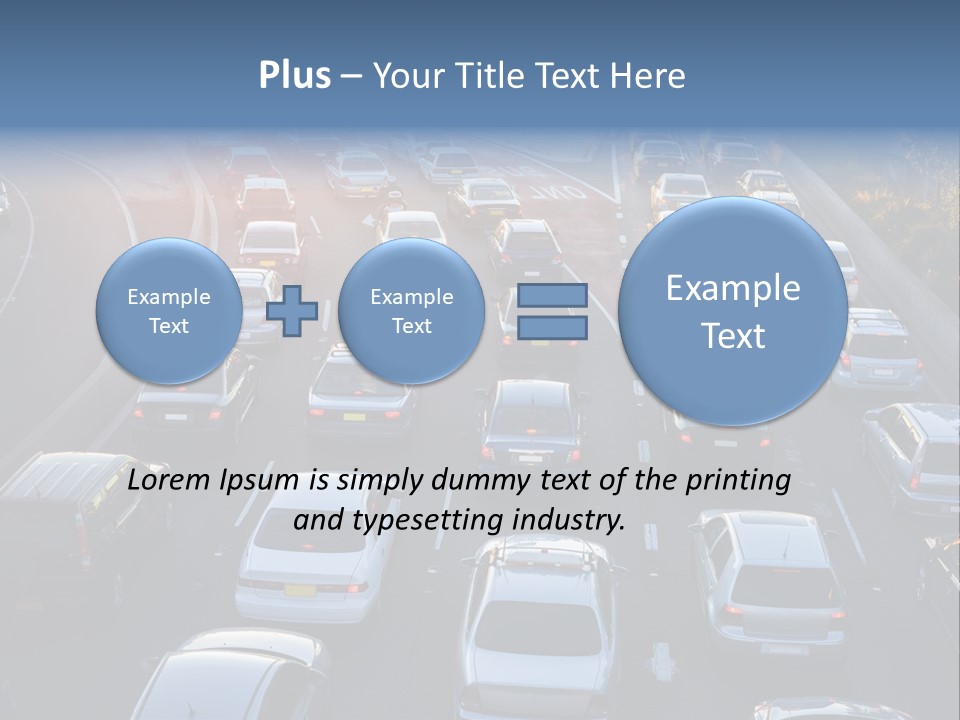 Stress Smog Rush PowerPoint Template