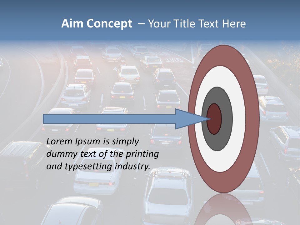 Stress Smog Rush PowerPoint Template
