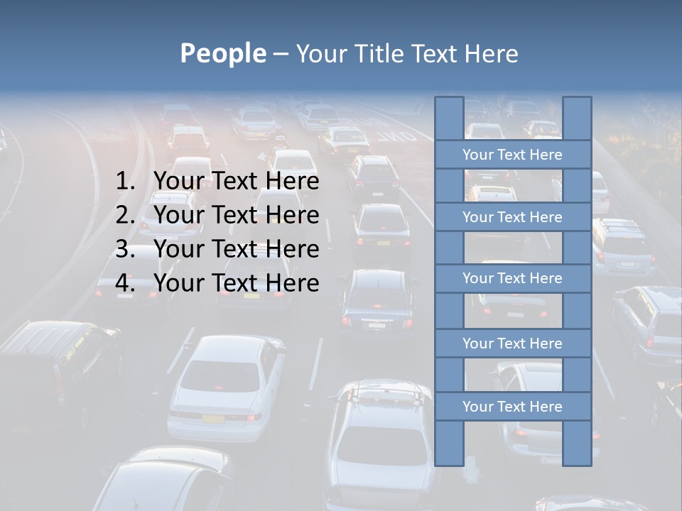 Stress Smog Rush PowerPoint Template