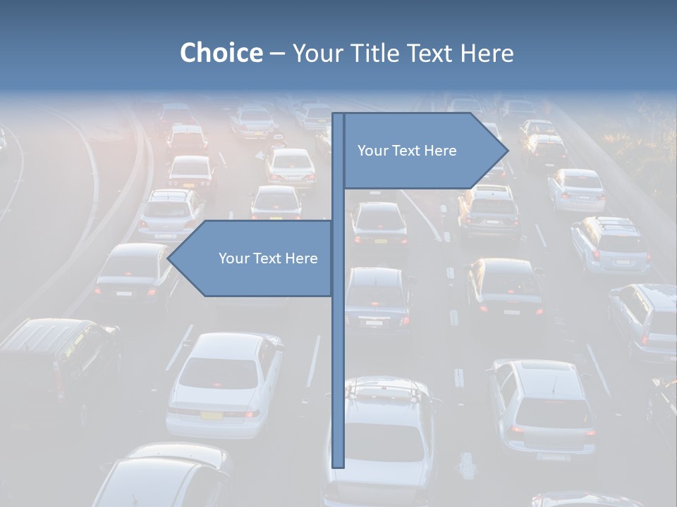 Stress Smog Rush PowerPoint Template