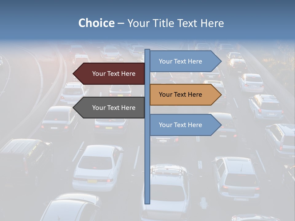 Stress Smog Rush PowerPoint Template