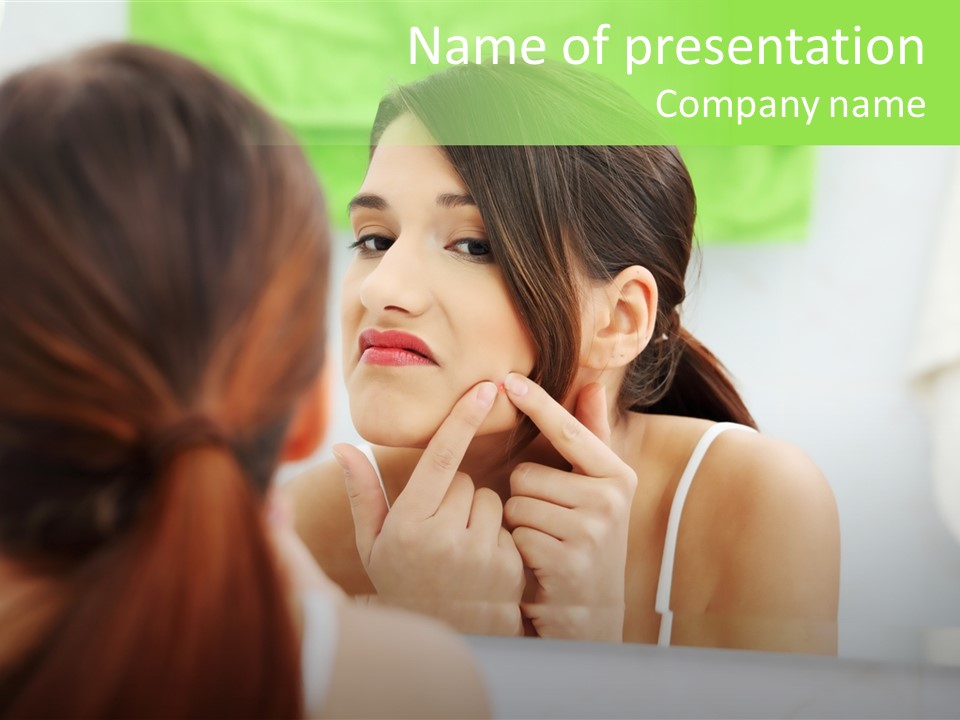 Beauty Body Teenager PowerPoint Template