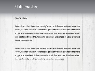 Grungy Design Timber PowerPoint Template