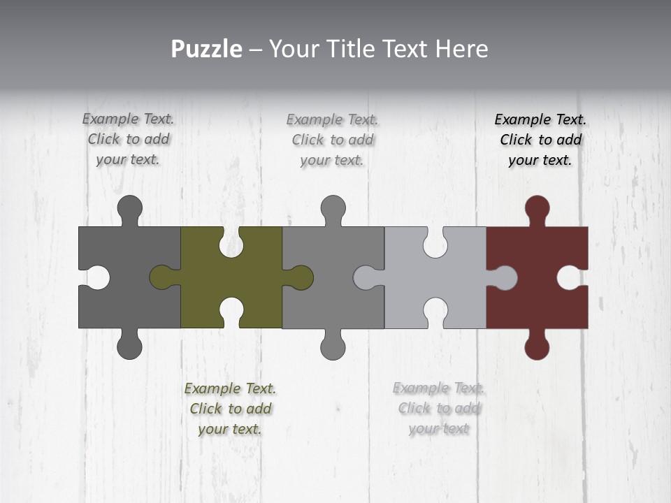 Grungy Design Timber PowerPoint Template