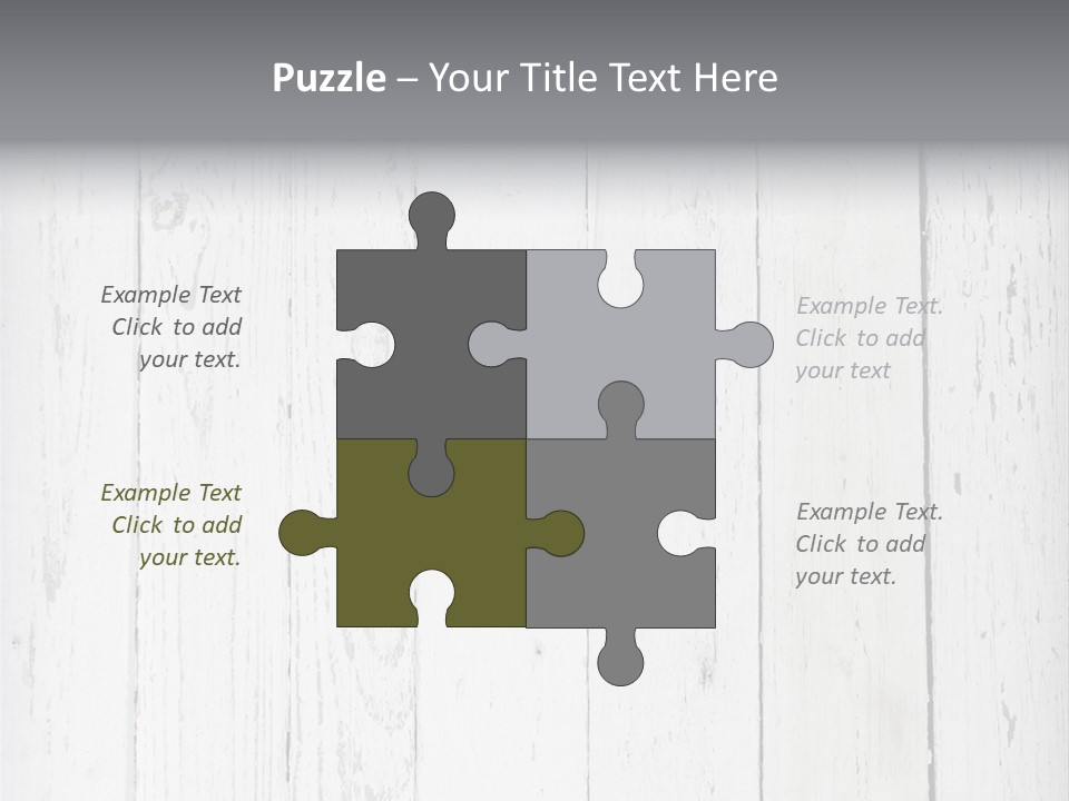 Grungy Design Timber PowerPoint Template