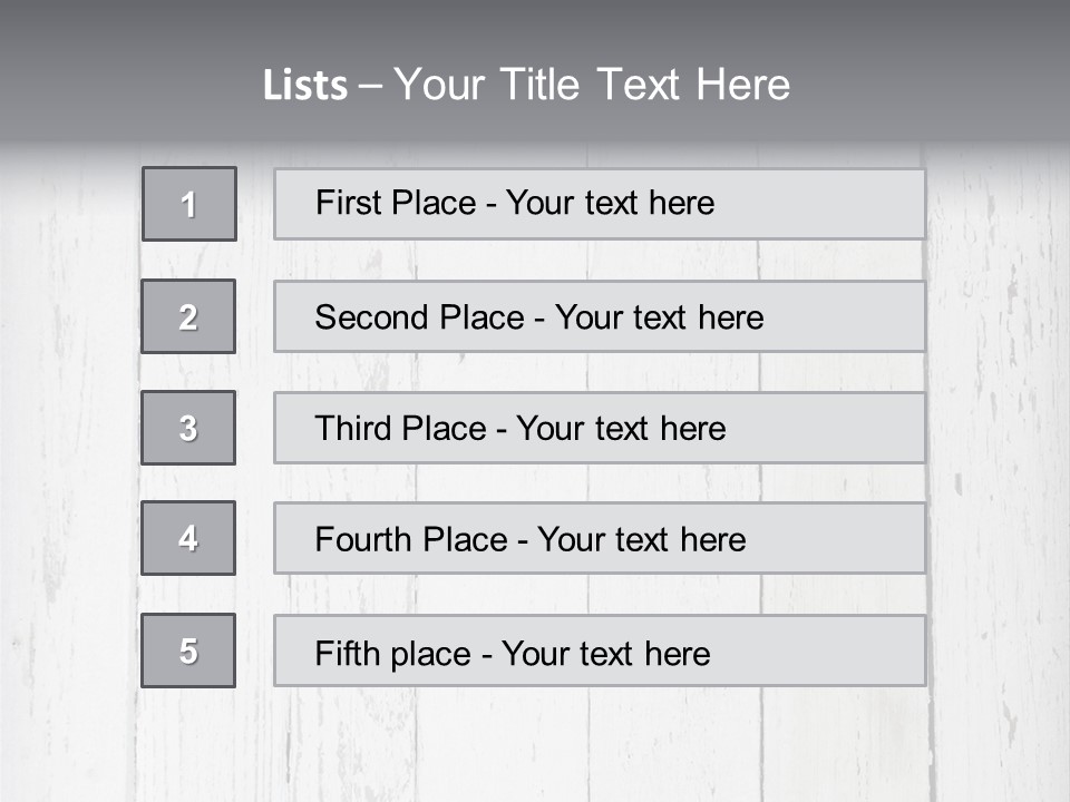 Grungy Design Timber PowerPoint Template