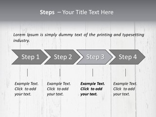 Grungy Design Timber PowerPoint Template