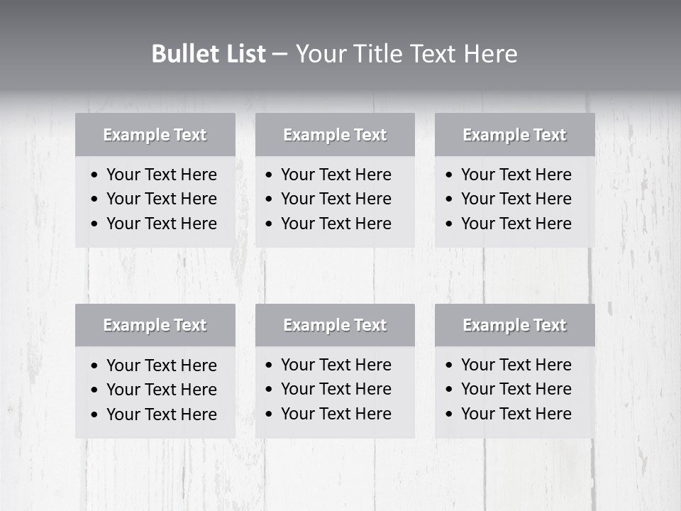 Grungy Design Timber PowerPoint Template