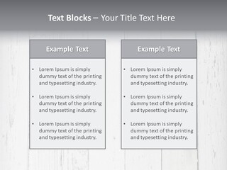 Grungy Design Timber PowerPoint Template