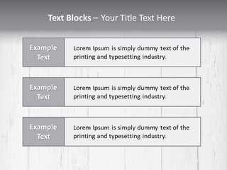 Grungy Design Timber PowerPoint Template