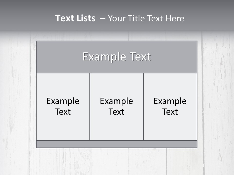Grungy Design Timber PowerPoint Template