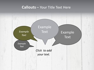 Grungy Design Timber PowerPoint Template