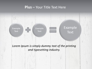 Grungy Design Timber PowerPoint Template