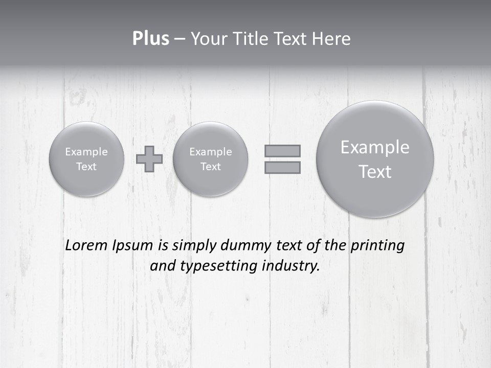 Grungy Design Timber PowerPoint Template