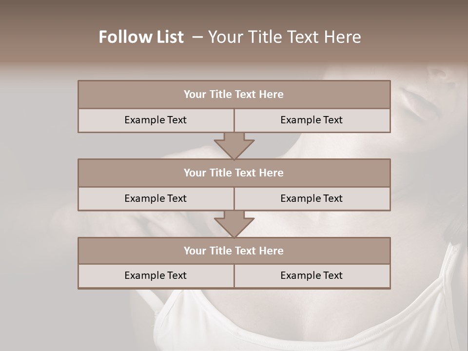Pain Depression Abused PowerPoint Template