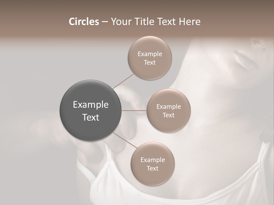 Pain Depression Abused PowerPoint Template