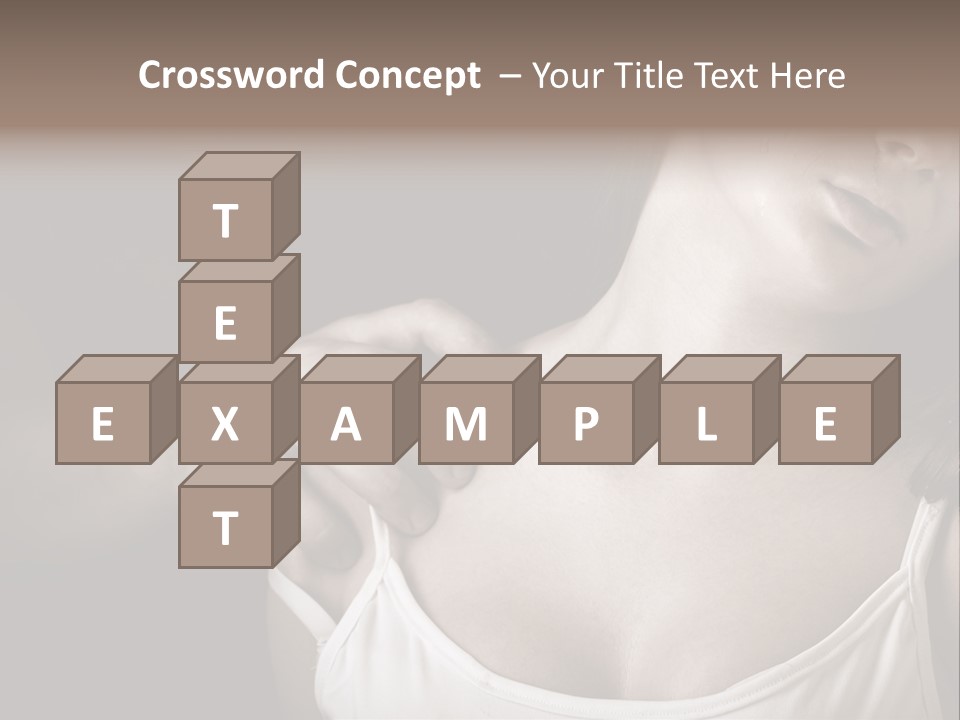 Pain Depression Abused PowerPoint Template