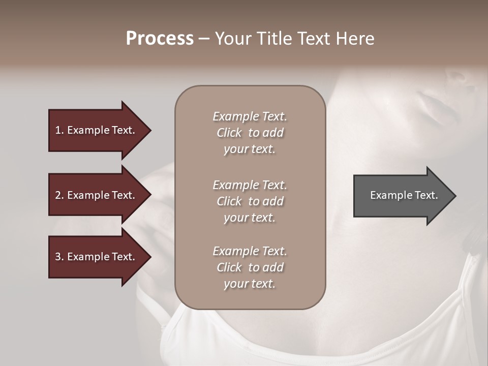 Pain Depression Abused PowerPoint Template