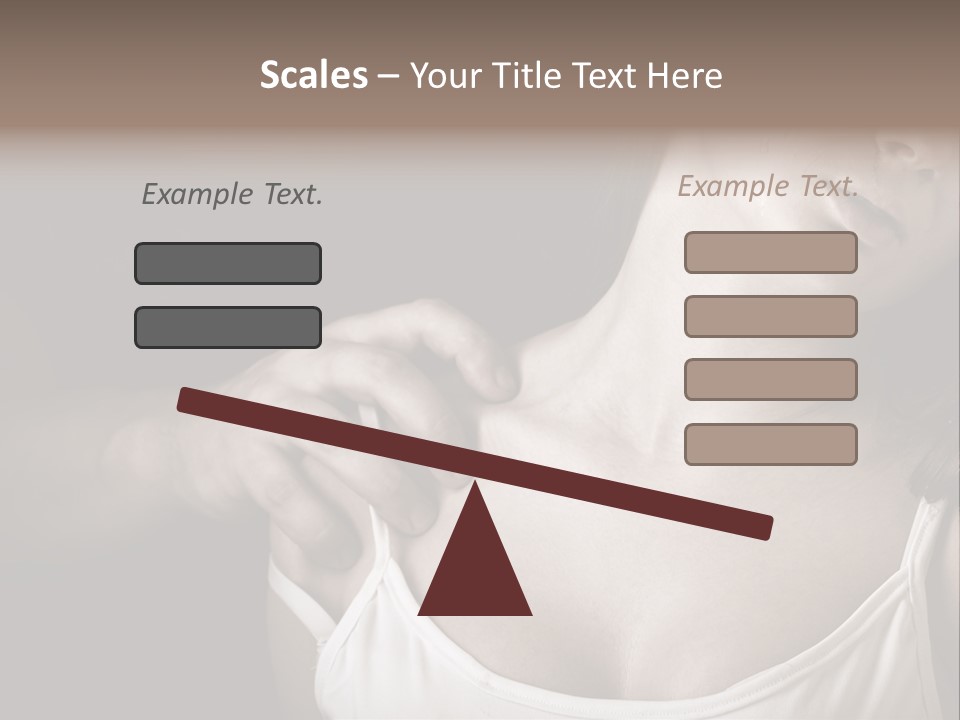 Pain Depression Abused PowerPoint Template