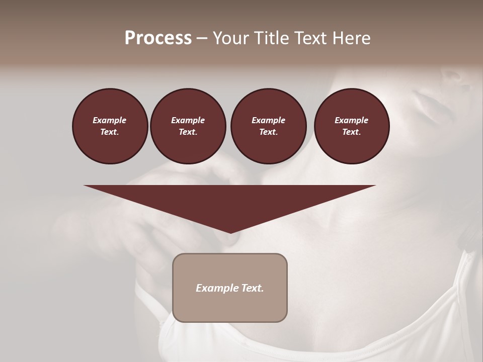 Pain Depression Abused PowerPoint Template